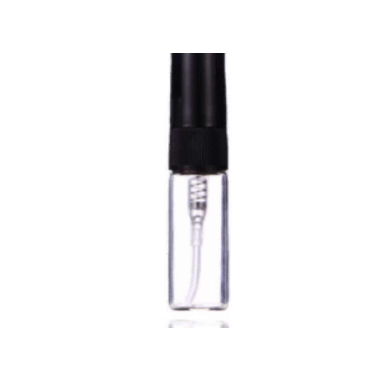 TRV-003 3ml Black Cap Glass Sample Spray Vial