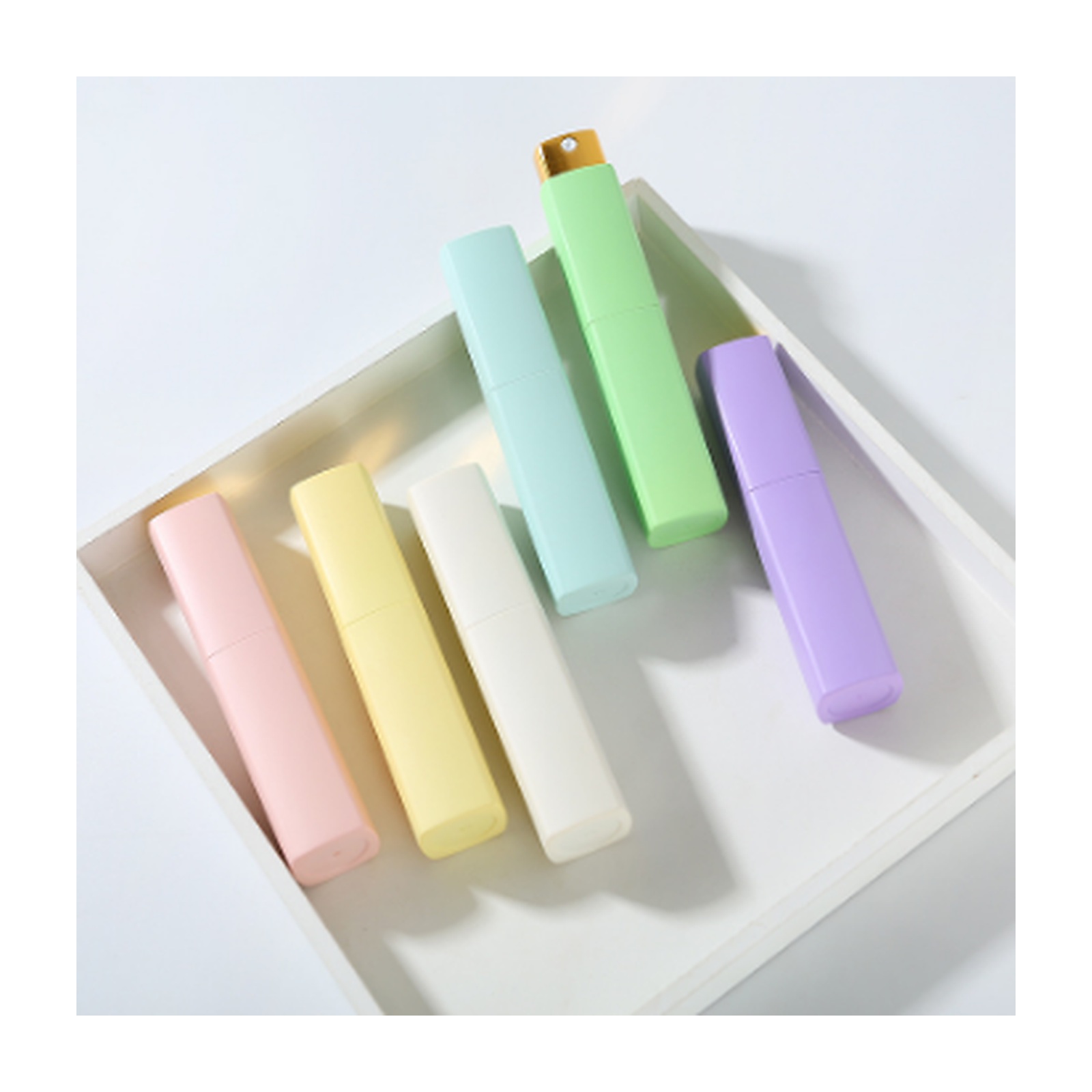 10ml Square Twist-Up Perfume Atomizer