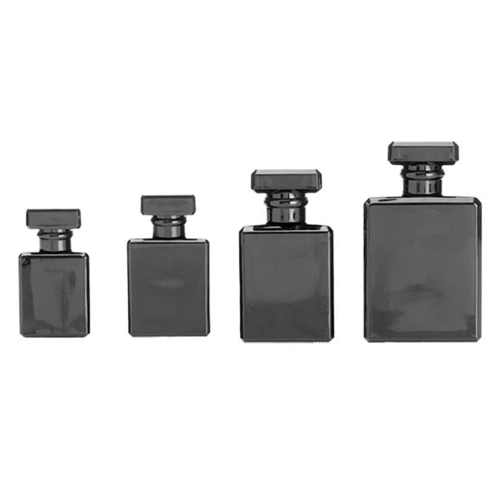 HYD36亮黑 1.06ml Glass Sample Perfume Bottle